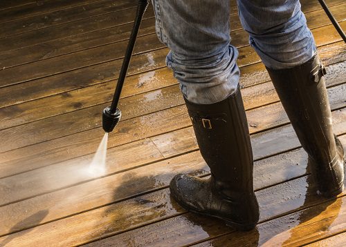 pressure washing