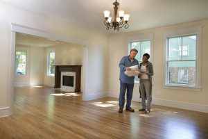 Contractor discussing renovations