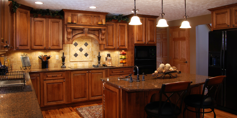 Beautiful kitchen interior renovation
